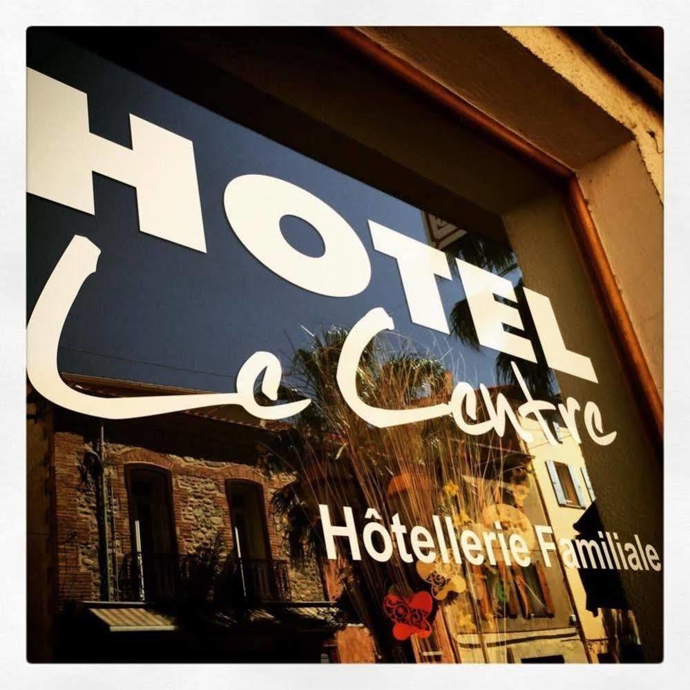 Hotel Le Centre Le Boulou Bagian luar foto